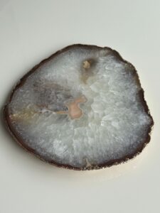 Platter em Ágata Cristalizada Grossa